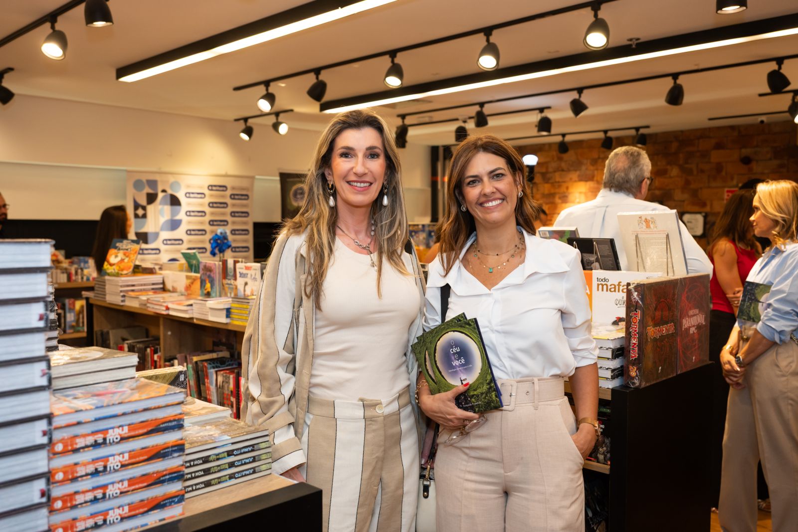 Daniela Feiten e Virgínia de Martino