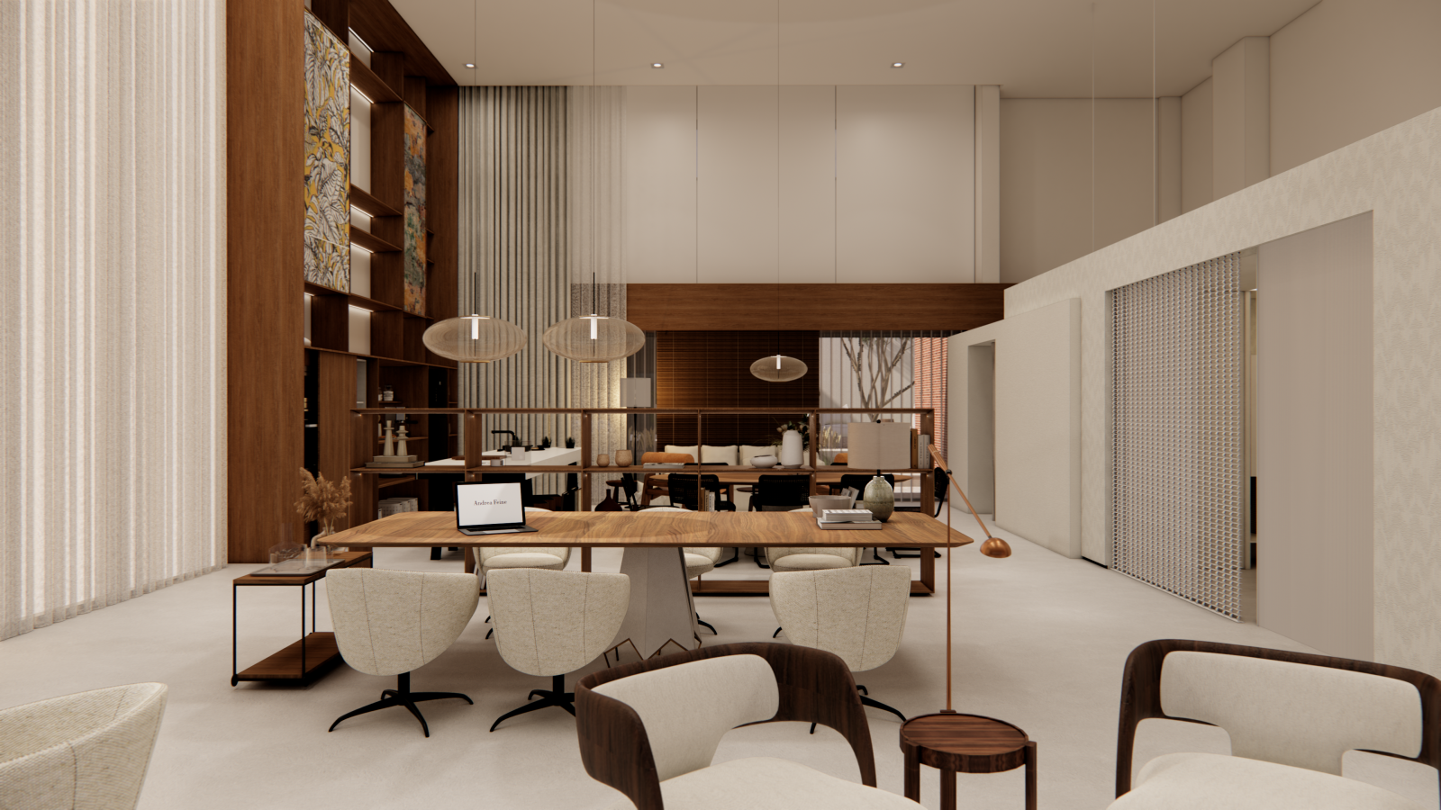 Andrea Feine inaugura showroom em Porto Alegre com foco em experiência, design e curadoria global