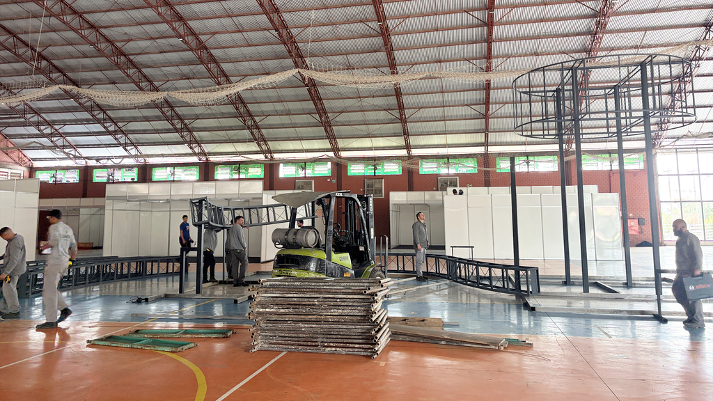 Expovale Construmóbil 2026 inicia montagem no Parque do Imigrante